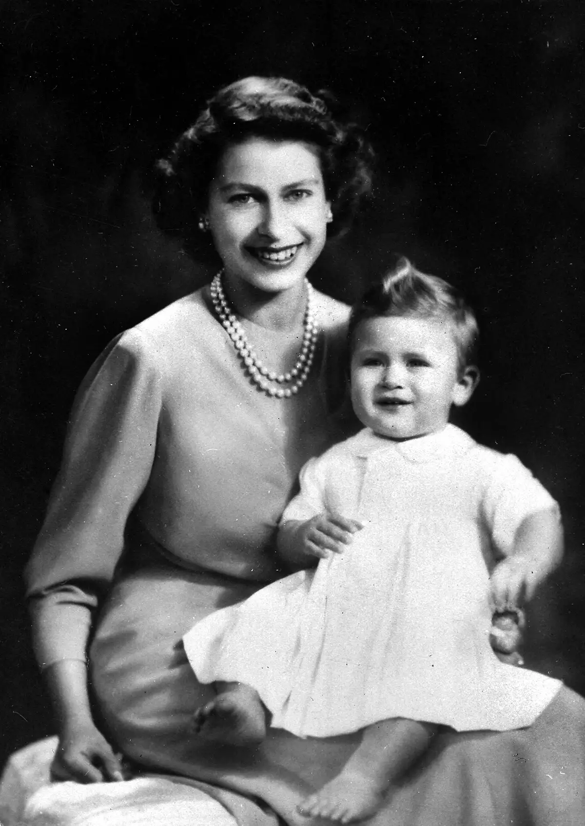 ANGLETERRE - ELISABETH ET LE PRINCE CHARLES