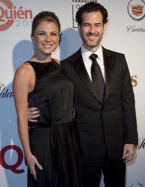 Ludwika y Emiliano en la gala de Quién 50.