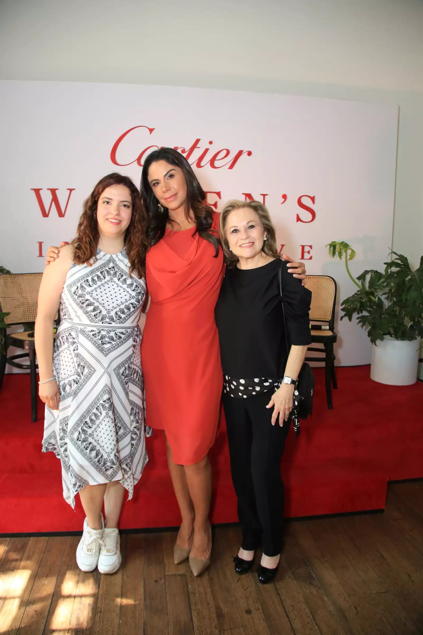 Liza  Velarde , Paola Rojas y Claudia Lau