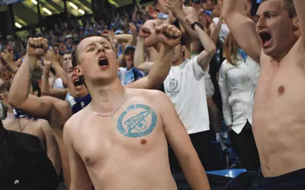 Hooligans Zenit San Petesburgo