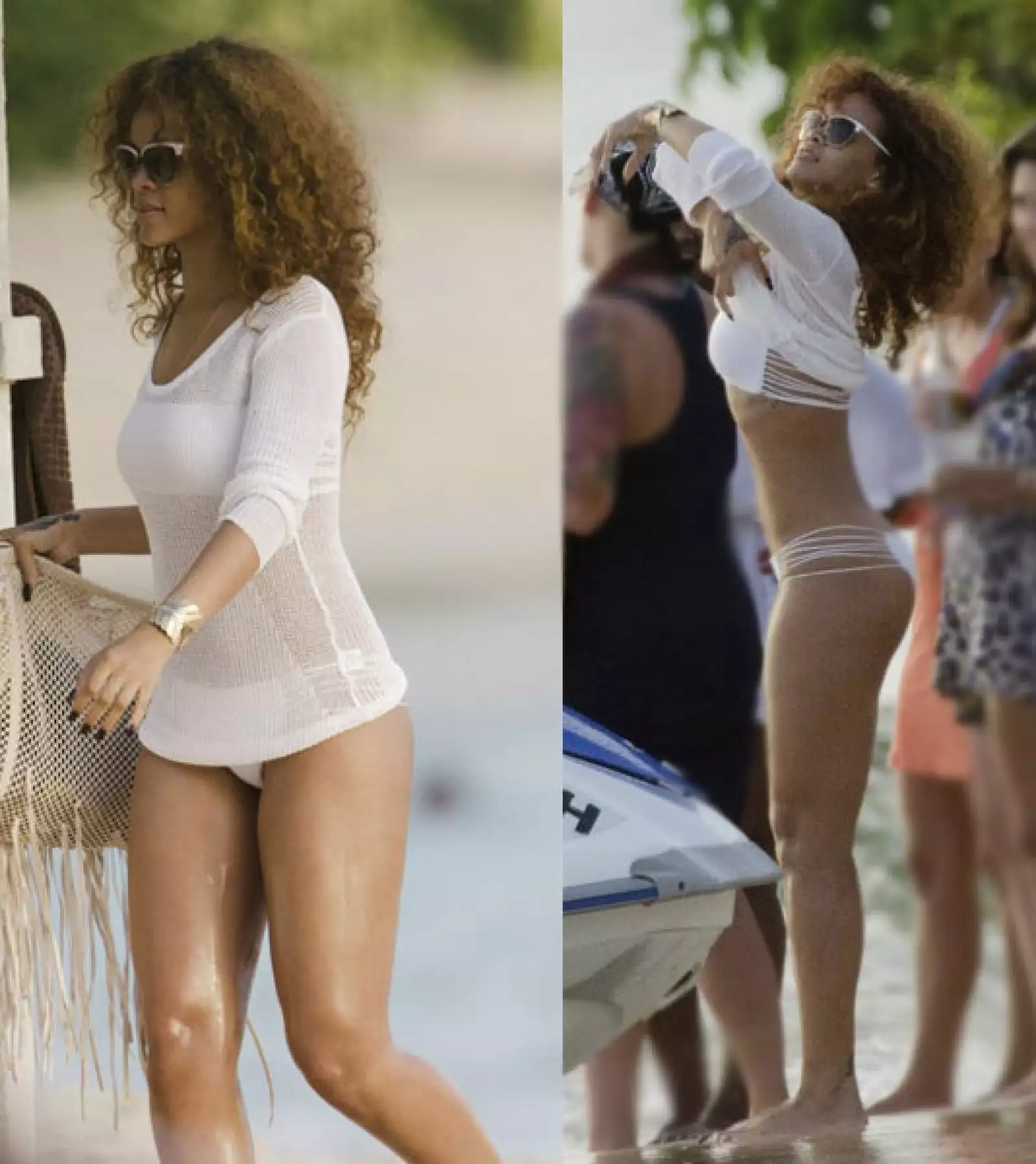 Rihanna dejó impactados a todos durante sus vacaciones en Barbados hace unos meses.