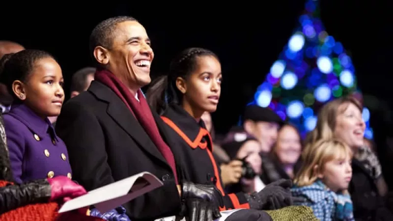 barack obama christmas