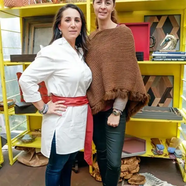 Concha de Palacio y Verónica Peyrelongue