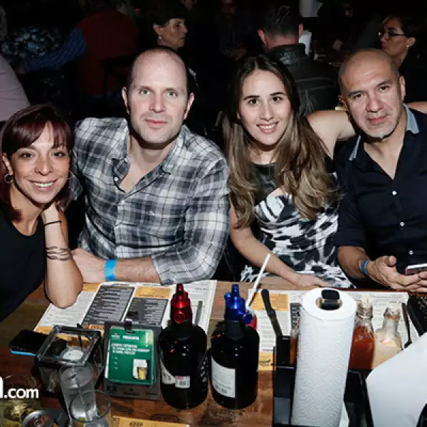 Yanina Quiroz, Alyosha Barreiro, Tannia Vidal y Leon Soriano.