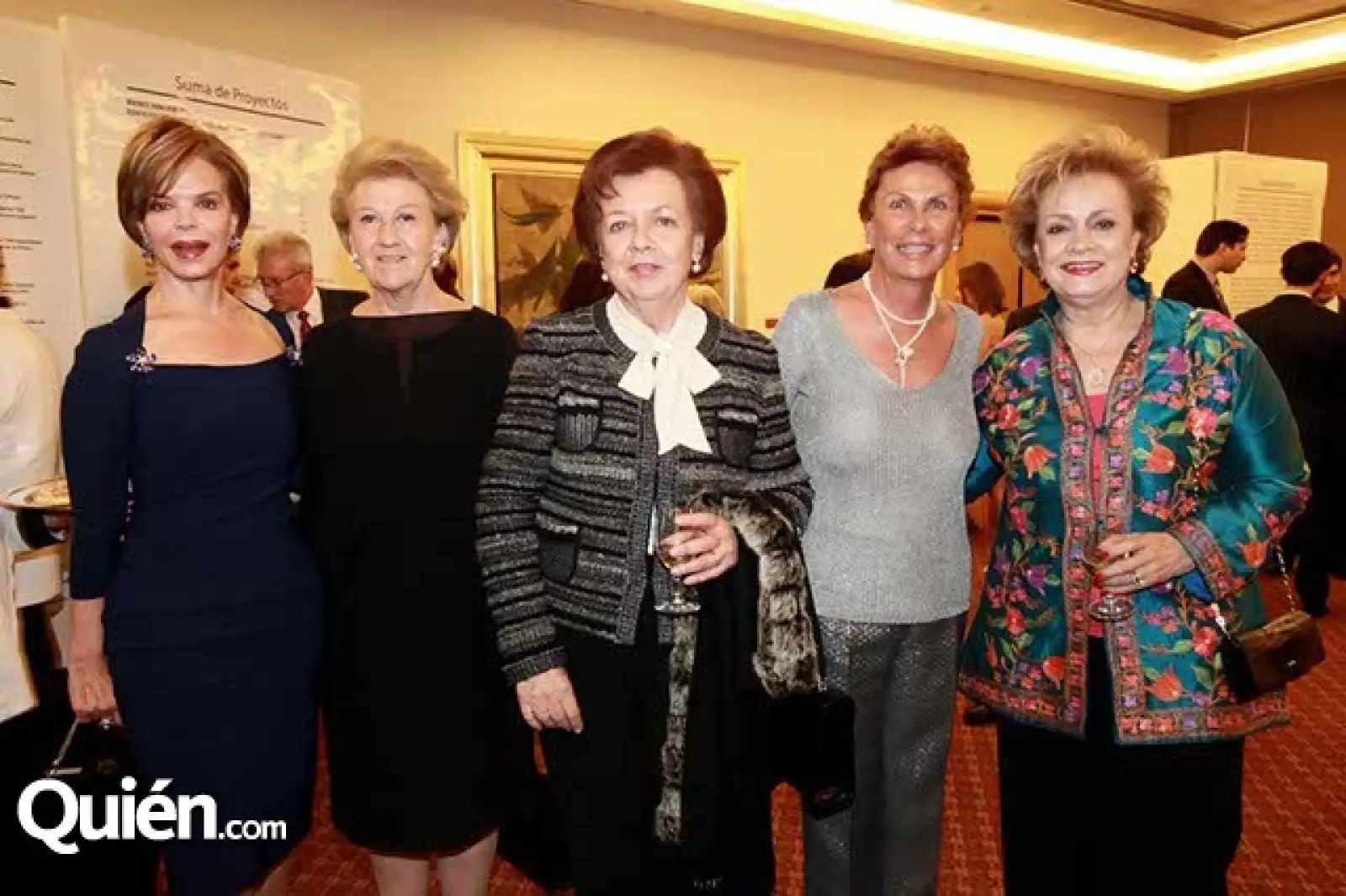 Ana Luisa Lerdo de Tejada,Cristina Artigas,Pinky Charpenel,Laura Legorreta y Rosalinda Carrillo