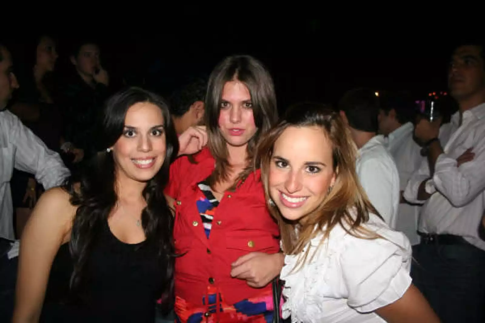 Pamela de la Colina, Mónica Rosamarquez y Úrsula Ortuño.