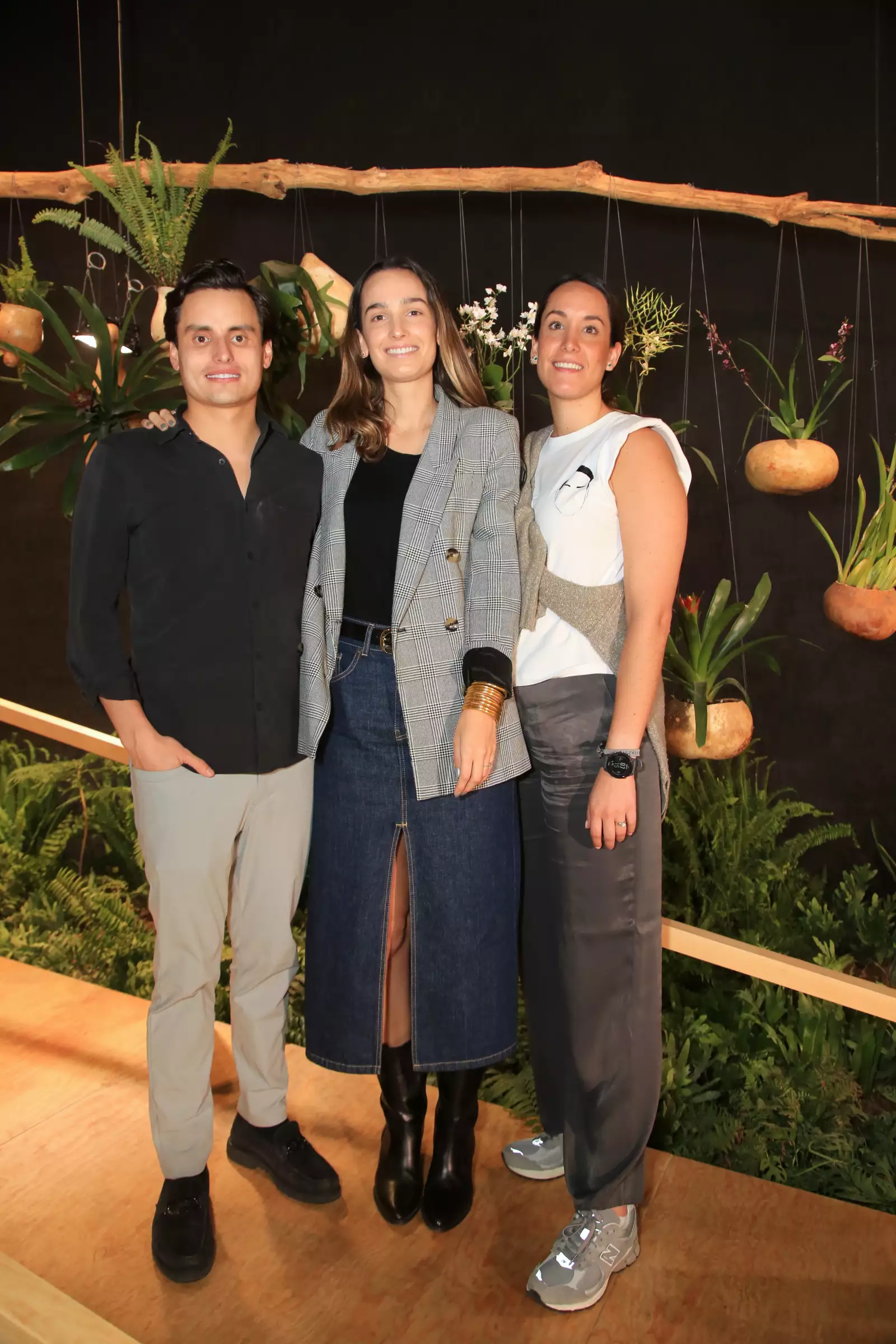  Rodrigo González , Camila Garate y Alejandra Portilla