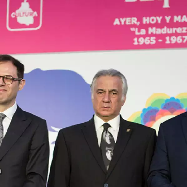 Alfonso Miranda, Miguel Torruco, Bobby Slim.