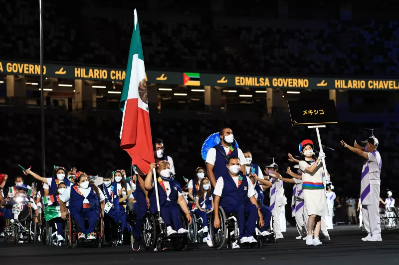 México en los Juegos Paralímpicos de Tokio 2020: la delegación de atletas mexicanos de diversos deportes llega a la inauguración