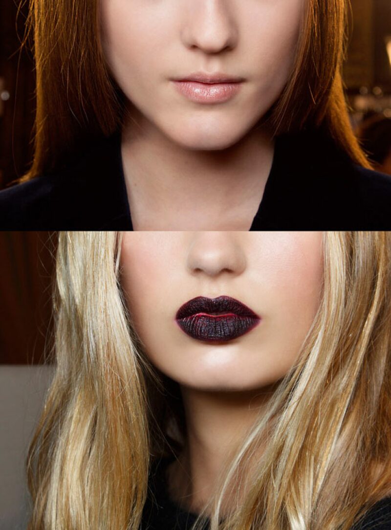 Un labial oscuro endurecerá tu cara, así que si lo que quieres es verte más jóven, es evitar estos tonos.