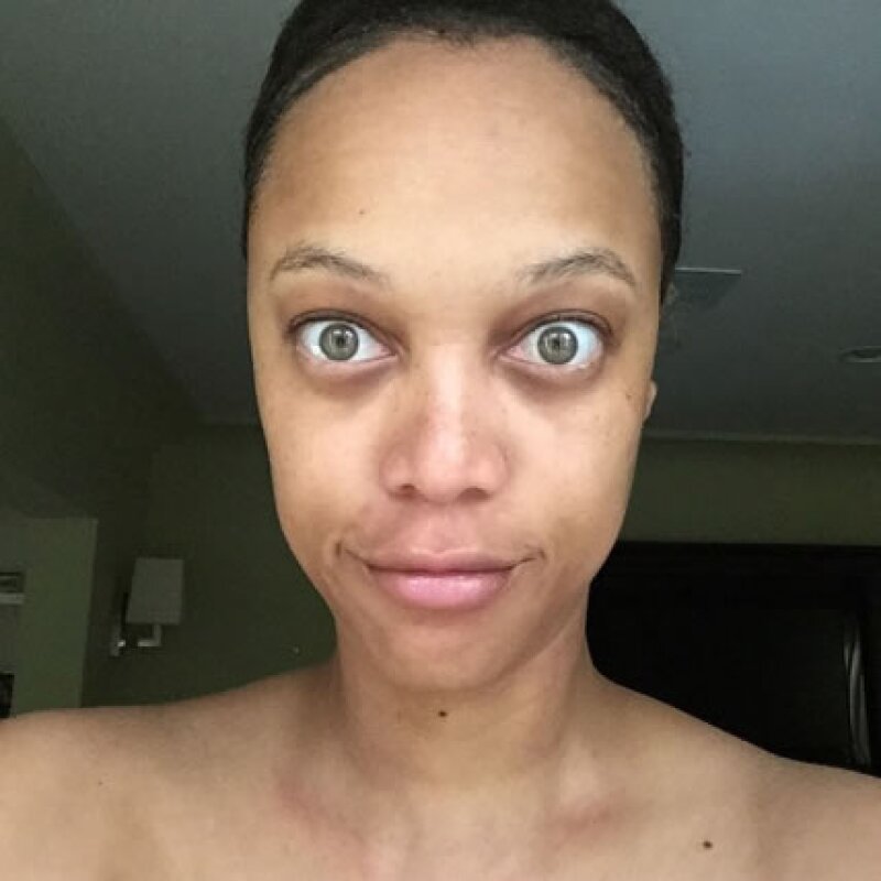 TYRA BANKS.