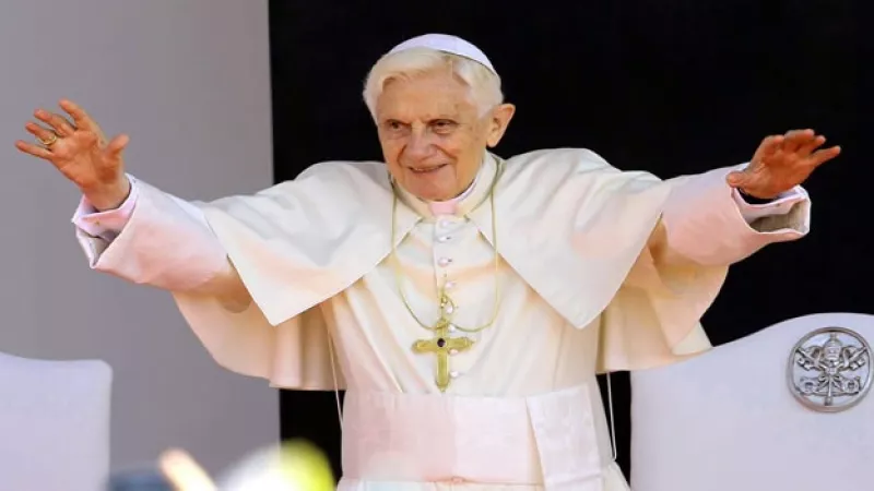 papa, benedicto, despide, aeropuerto, guanajuato