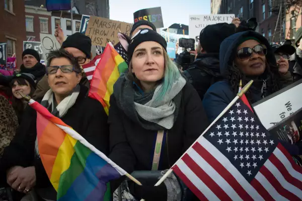 LGBT Solidarity Rally Against Trump