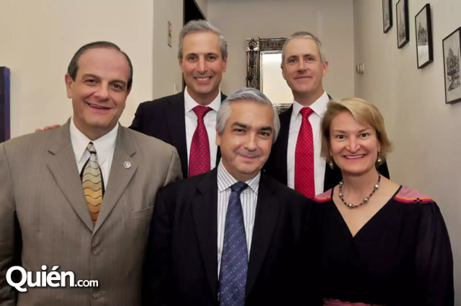 Antonio Dieck Assad, Lorenzo Barrera Segovia, François Lafond, Carlos Almada y Sara Hradecky