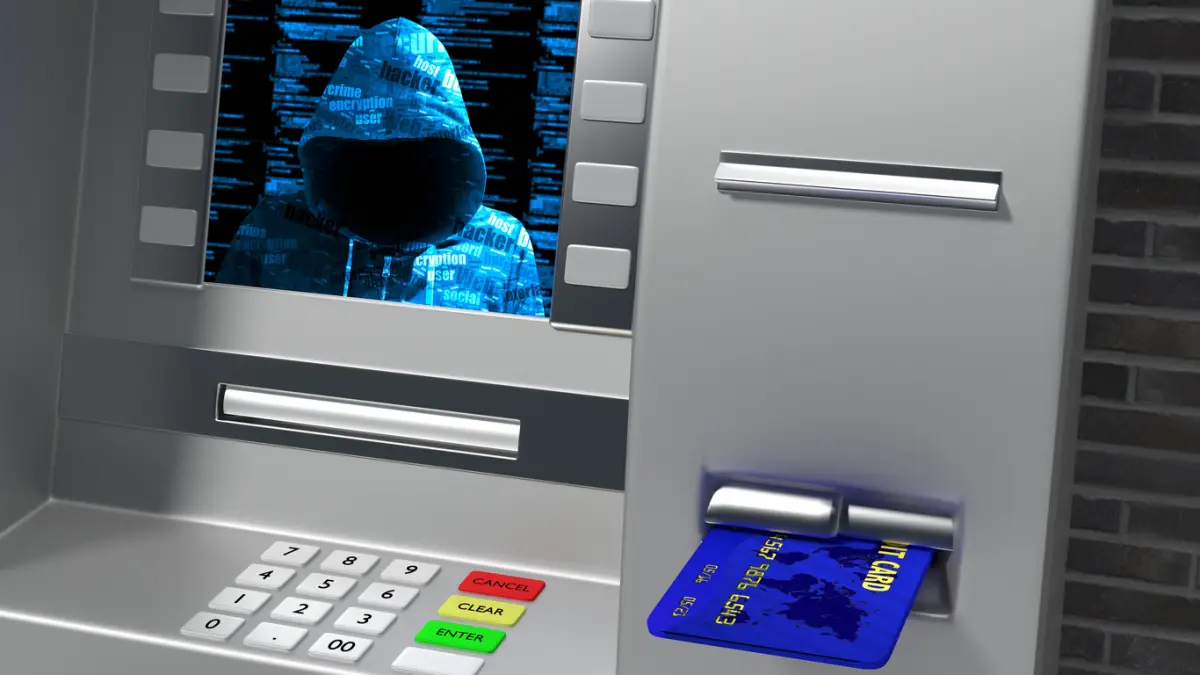 Cajero hackeado