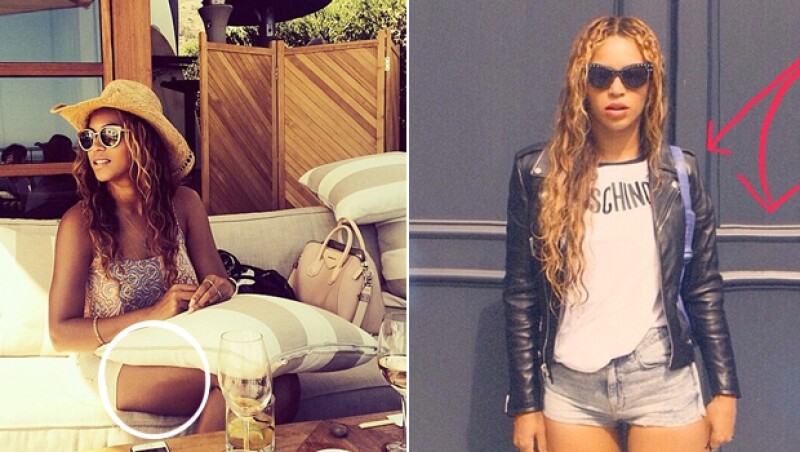 Beyoncé ha modificado sus muslos y hombros para lucir más delgada.