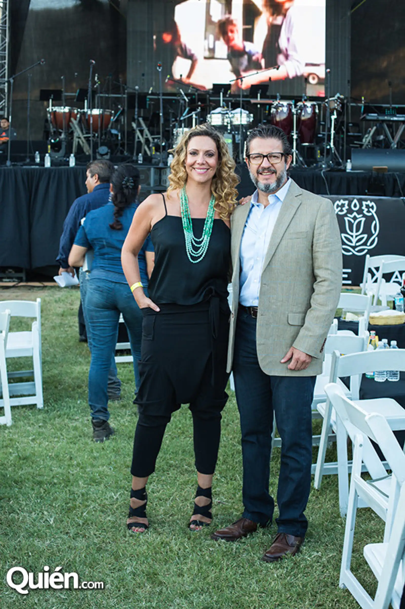Verónica Noriega y Carlos Uhthoff