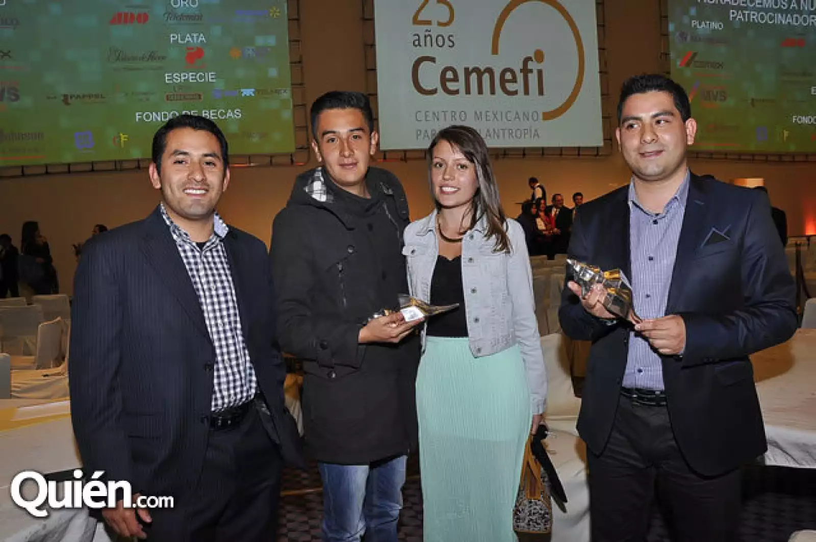 Jorge Rodríguez, Juan Daniel Suárez, Liliana Guevara y Eduardo Alejandro Rodríguez