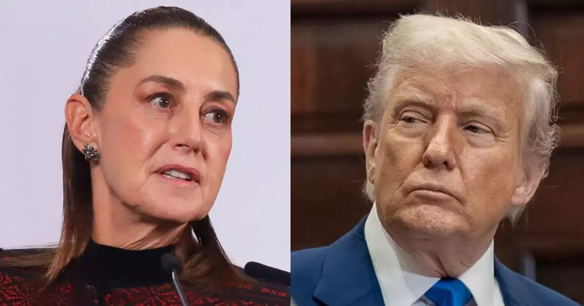 La presidenta descarta intervención militar estadounidense en México