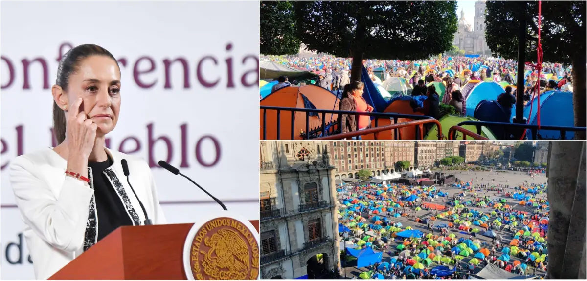 Sheinbaum publicará decreto de la Ley del ISSSTE 2025; la CNTE mantiene paro
