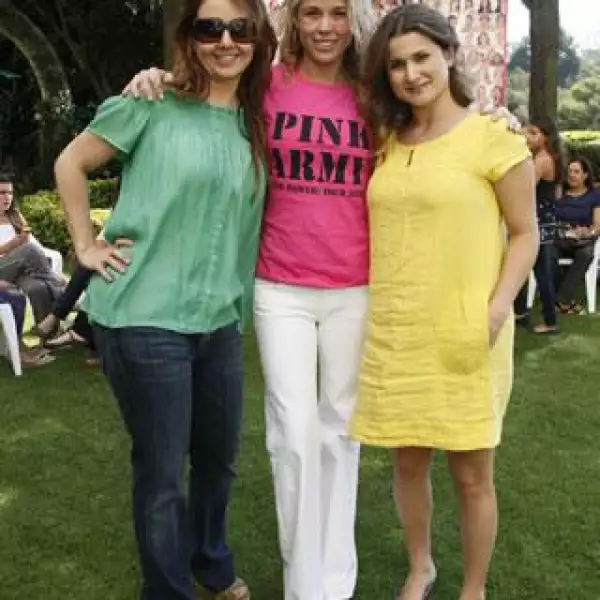 Ana Sofía Albán,Alejandra Cué y Natalia Dávila