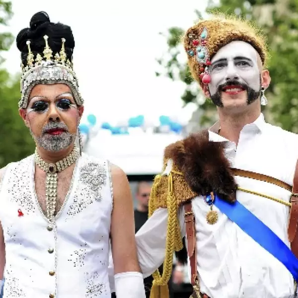 desfile, marcha, derechos, gay