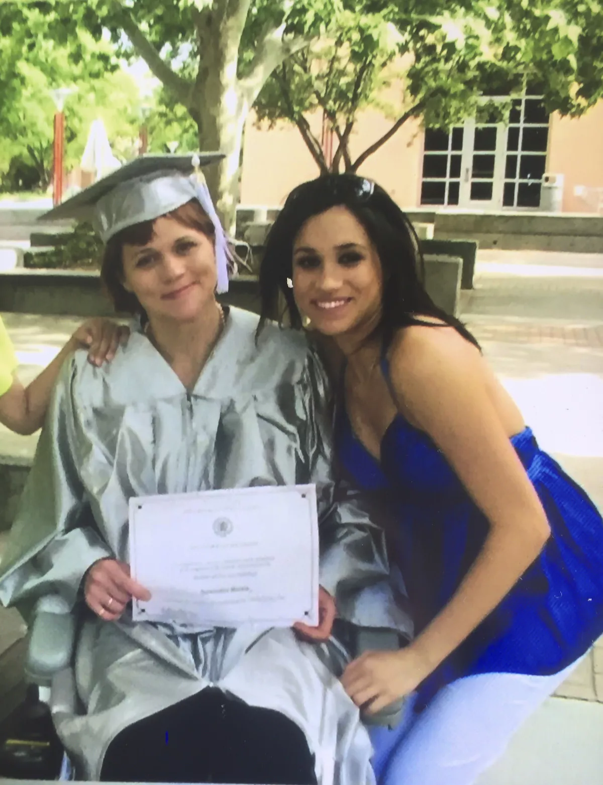 Samantha y Meghan Markle