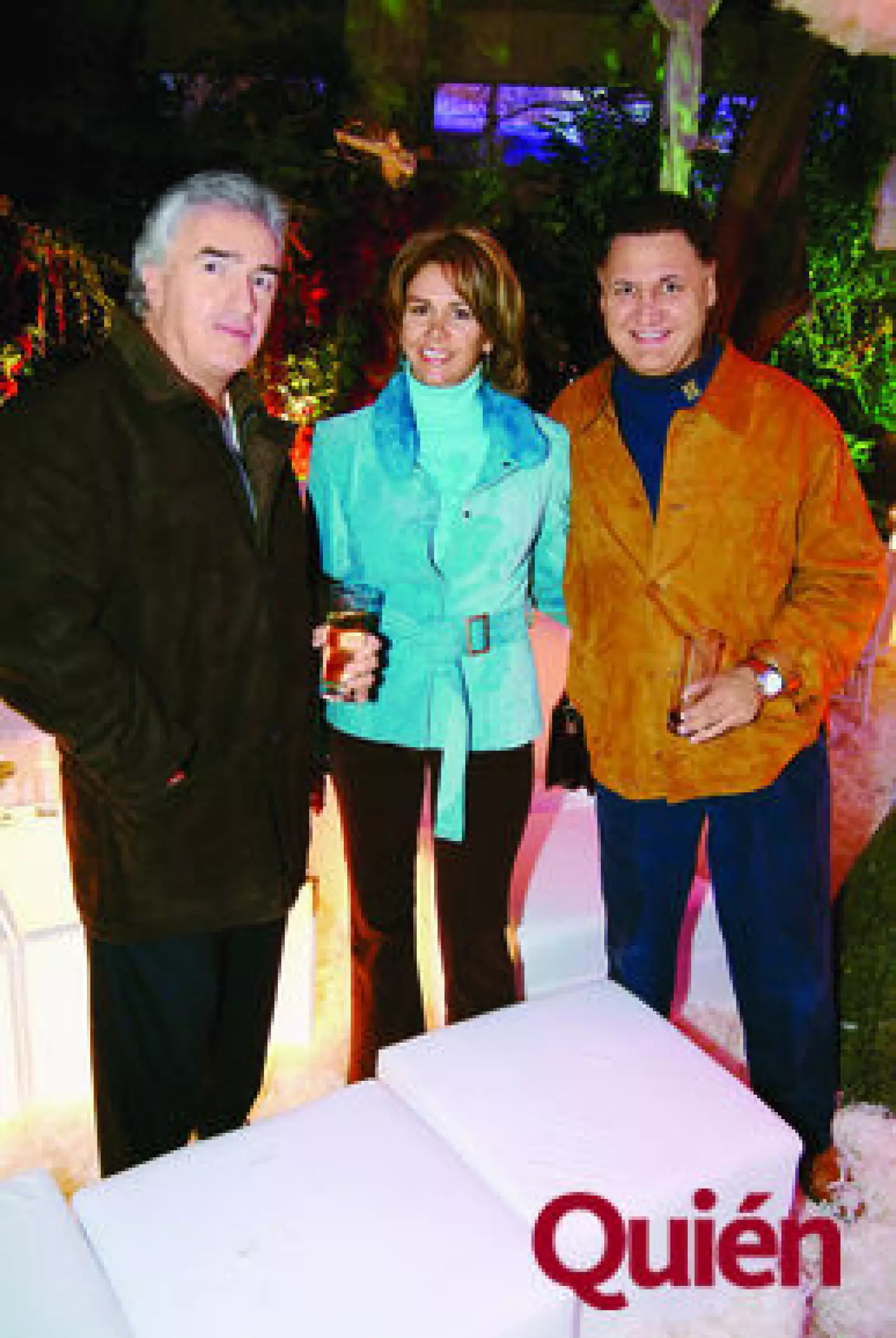 Emilio de la Parra, Marcela Sandoval, Rodolfo Sandoval