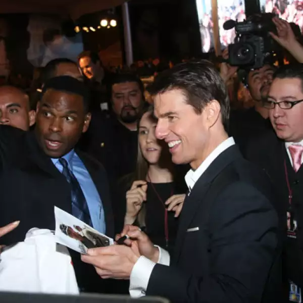 Alfombra Roja Tom Cruise.