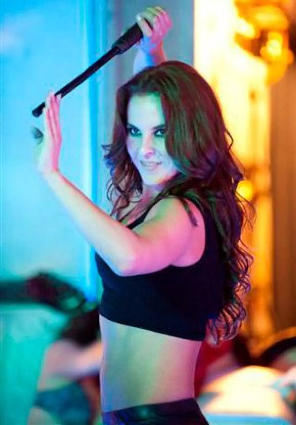 La actriz mexicana regresa a la televisión en la serie `El Pantera´, en donde dará vida a la primera mujer que se enfrenta abiertamente y cuerpo a cuerpo al héroe, encarnado por Luis Roberto Guzmán.