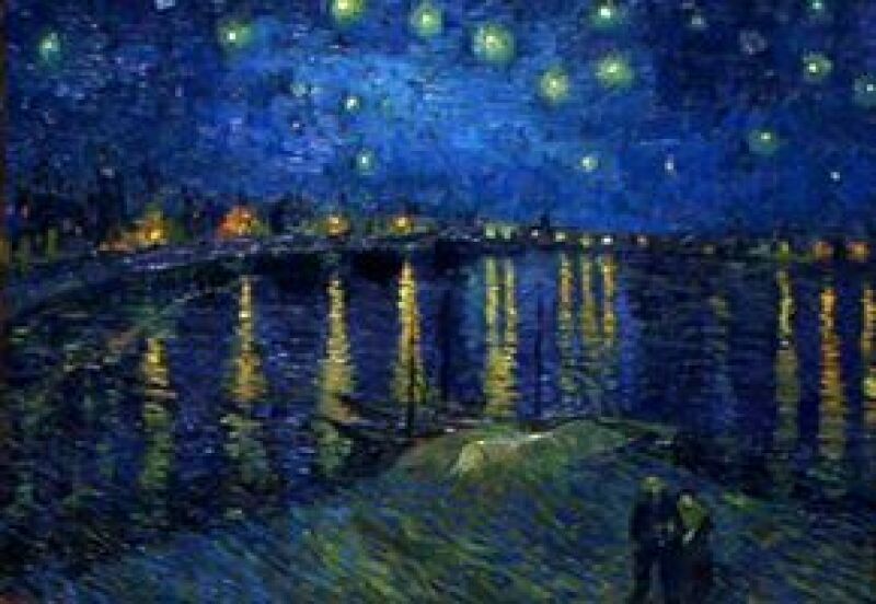 La exhibición "Van Gogh and the colors of the night" se presenta temporalmente en NY.