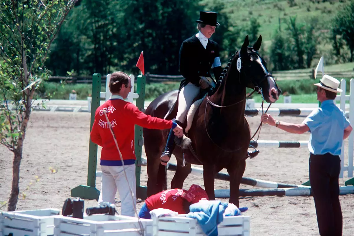 Princesa Ana Juegos Olímpicos Montreal 1976