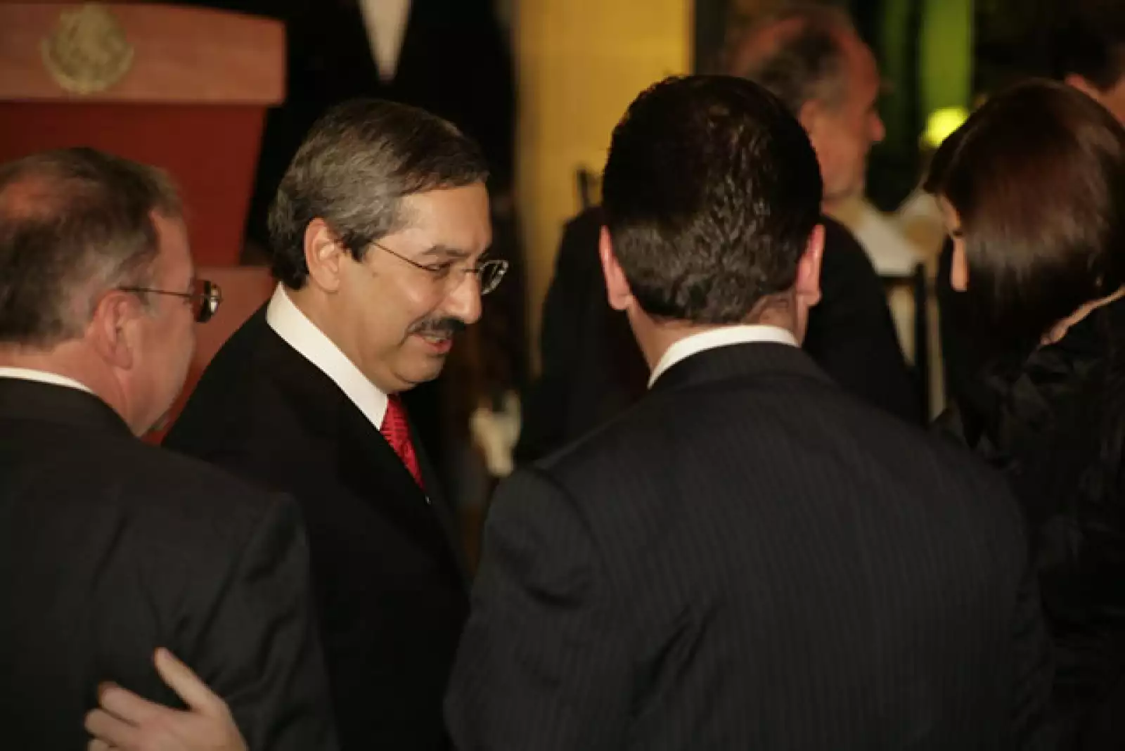 Cena Sarkozy en Palacio Nacional