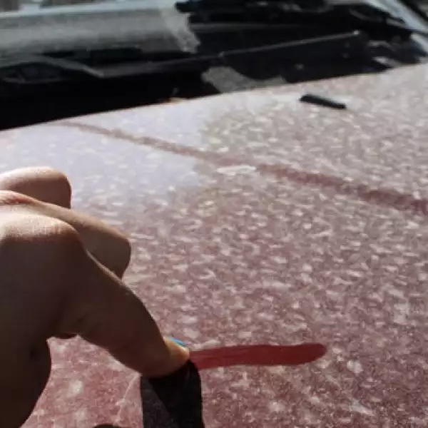 Cenizas del Popo afectan autos