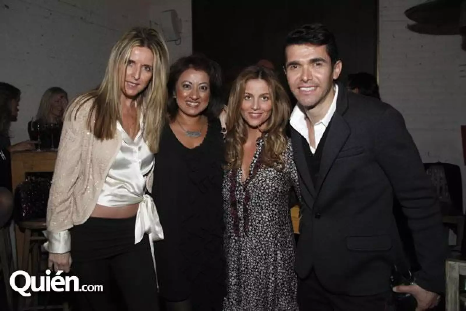Patricia Michel,Anel García,Gloria Michel y Lorenzo Ruiz