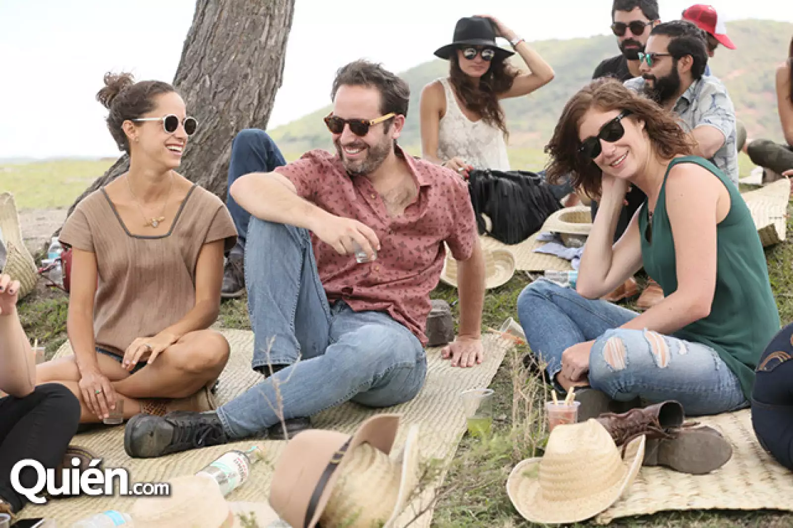 Andrea Bardasano,Pepe Bezaury y Frida Ojeda