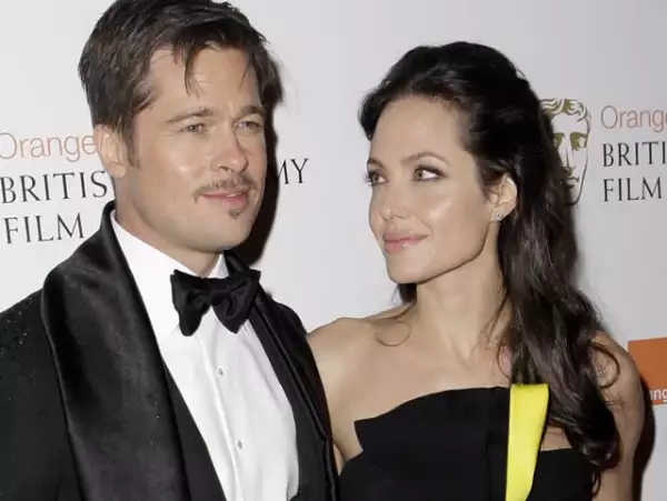 Brad Pitt y Angelina Jolie.