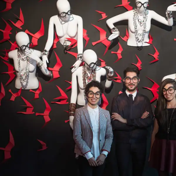 Melissa Falcón, Raymundo Botello y Sarai Nogués