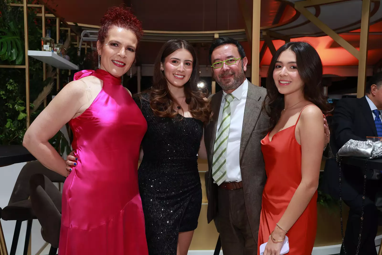 Maritere Ramírez Degollado , Renata , Jose Luis  y Regina Caste