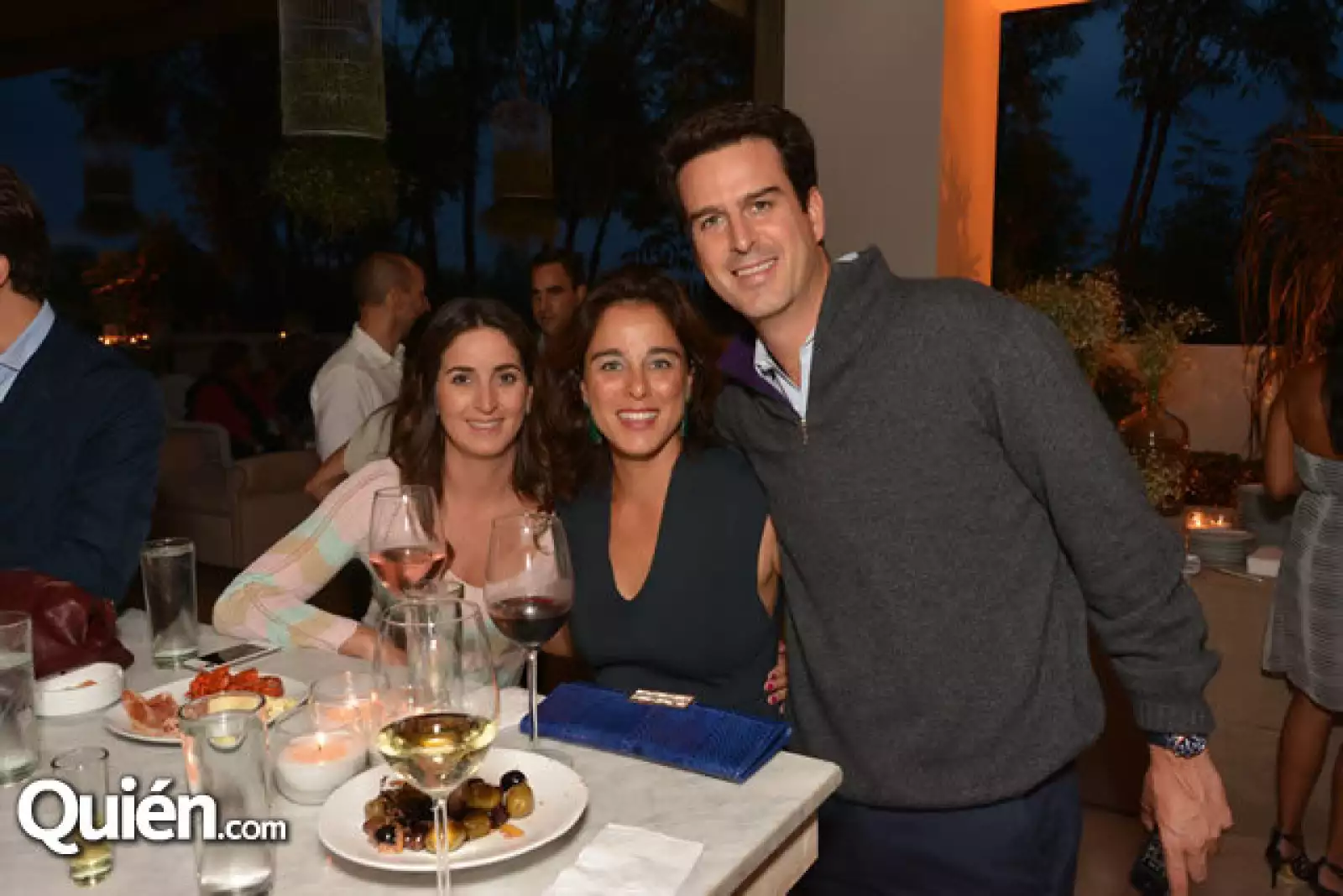 Gaby cuevas,Andrea Legorreta,Eduardo Legorreta