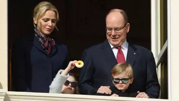 Charlène de Mónaco, príncipe Alberto, princesa Gabriella y el príncipe Jacques