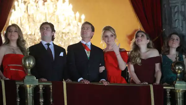 La familia Peña Nieto. (Getty Images)