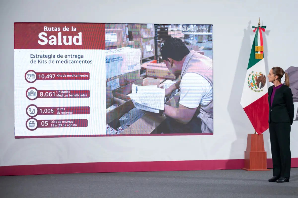 Inicia el programa Rutas de la Salud para ldistribución de medicamentos