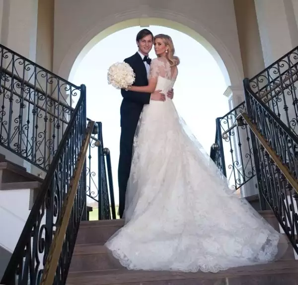 Jared e Ivanka se casaron el fin de semana en Nueva Jersey.