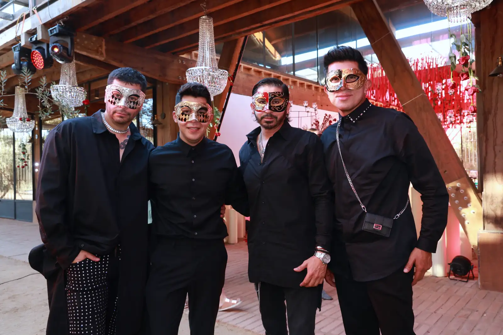 Gerardo Caballero, Martín Ruffo, Alberto Zumaya y Eddy Gonzále