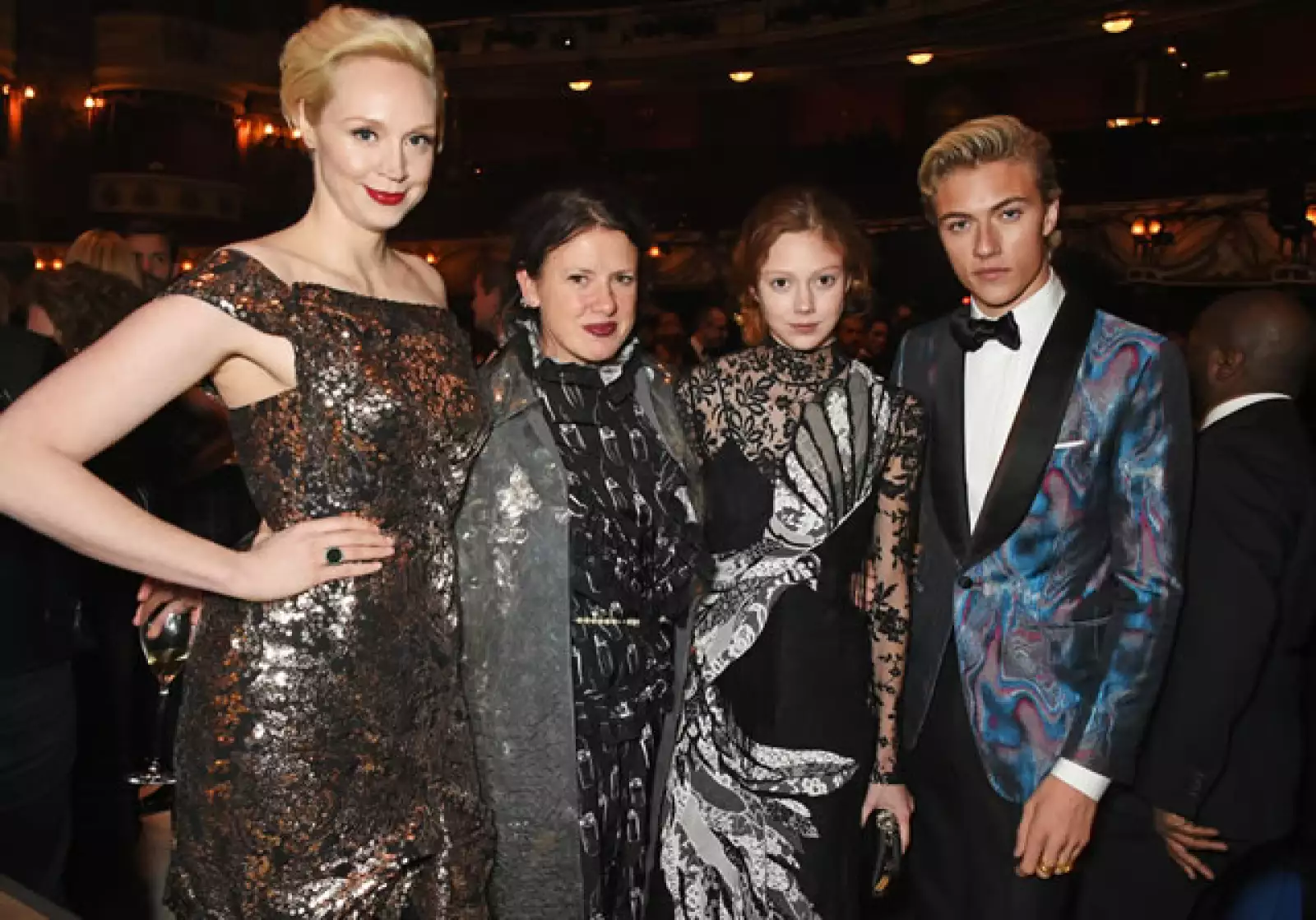 Gwendoline Christie, Katie Grand, Natalie Westling, Lucky Blue Smith.
