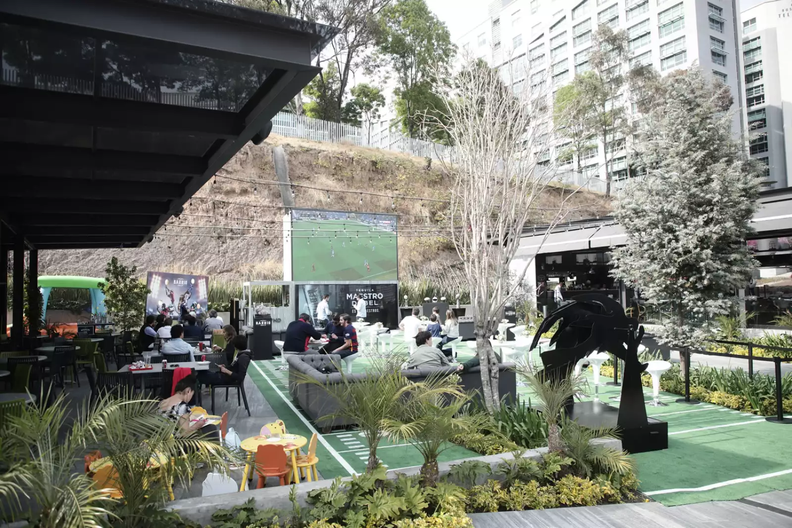 Super bowl en Barrio Santa Fe