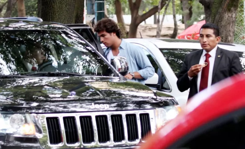 La hija del presidente Enrique Peña Nieto y su pareja Iñaki Elola Spínola comieron en dicha zona donde fueron resguardados por el equipo de seguridad de Paulina.