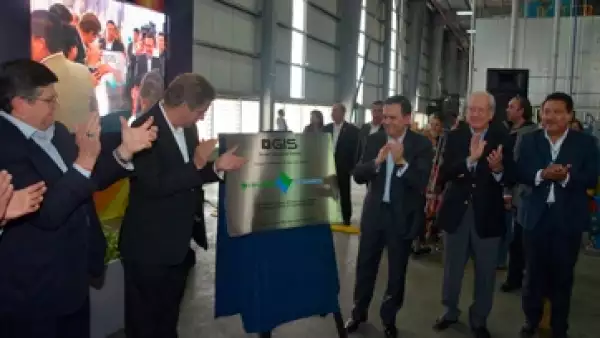 inauguraci�n de planta en SLP