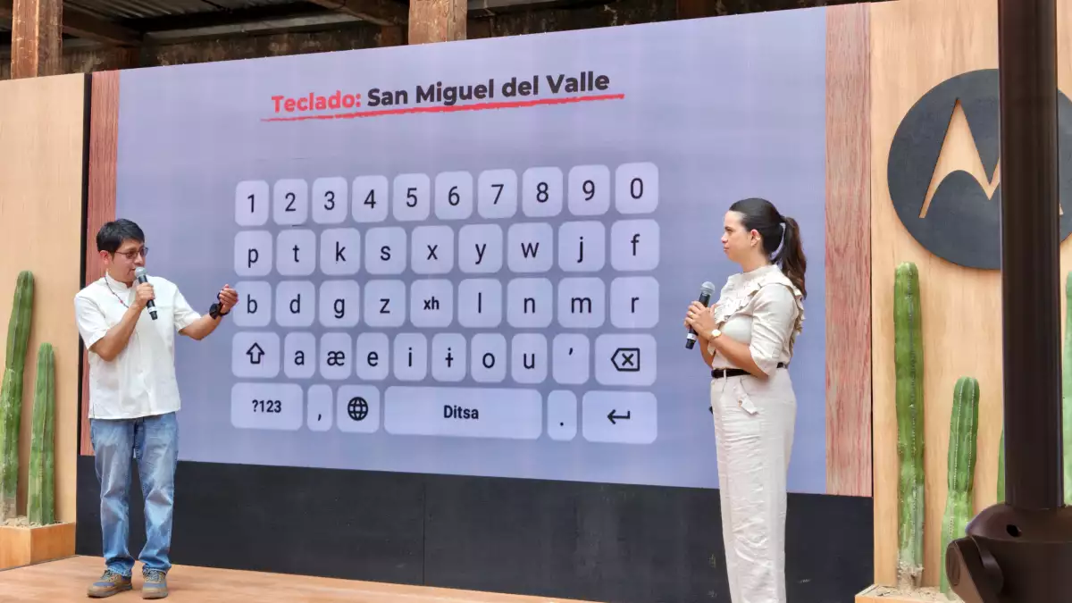 Motorola lanza el primer teclado en zapoteco para dispositivos Android